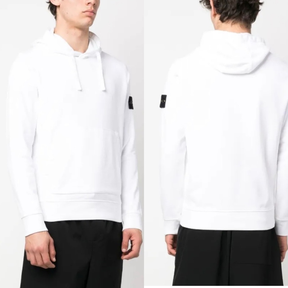 Stone Island Cotton Fleece Hoodie - M